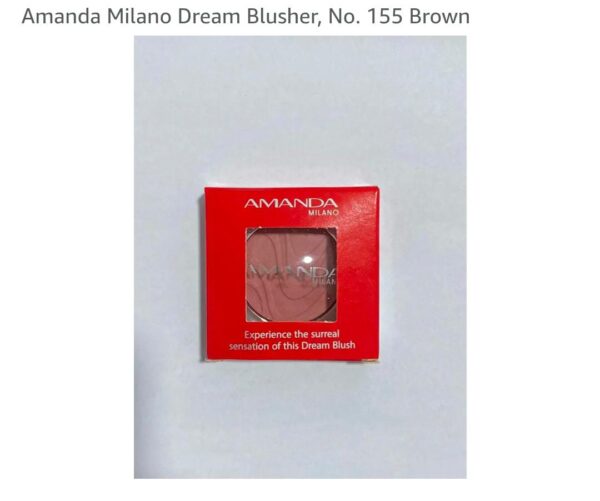 Amanda Milano Dream Blusher, No.155 (Brown)