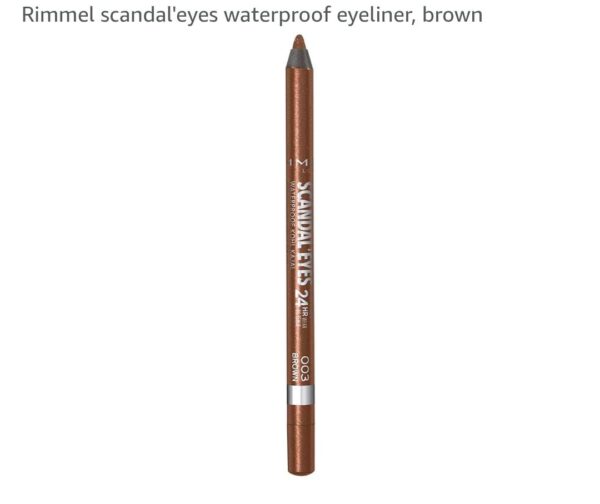 Rimmel Scandal Eyes Waterproof Eyeliner (Brown)