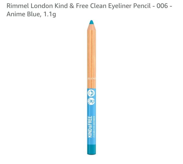 Rimmel London kind & free clean Eyeliner pencil - No.004 - Soft Orchard Green, 1.1g