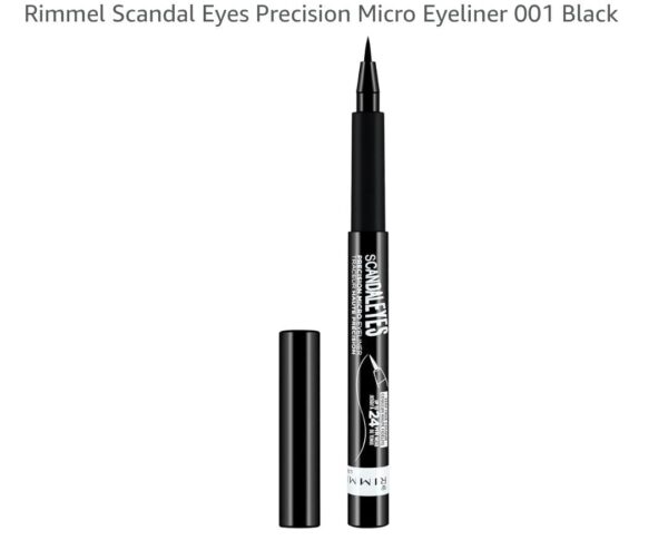 Rimmel Scandal Eyes Precision Micro Eyeliner, No.001 (Black)