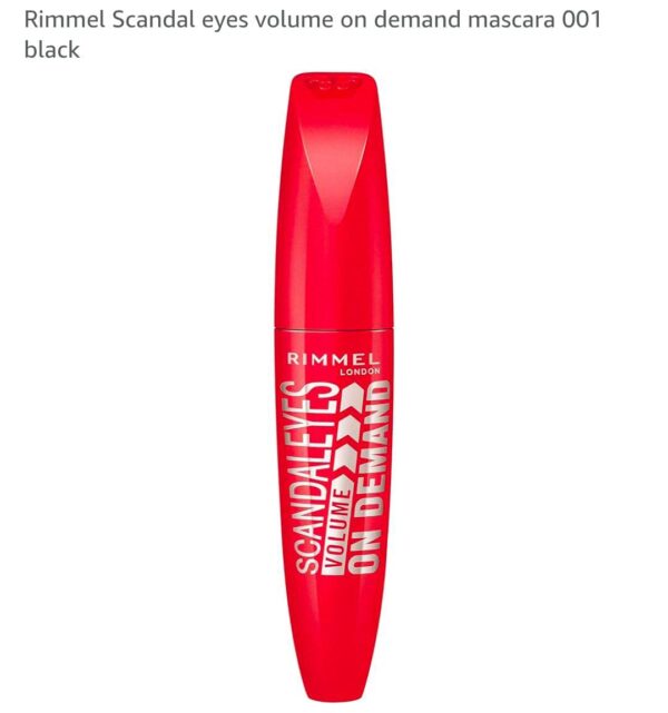 Rimmel Scandal Eyes volume on demand mascara, No.001 (Black)