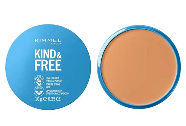 Rimmel kind & free natural finish pressed powder, (medium) No.030