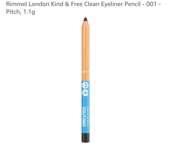 Rimmel London kind & free clean Eyeliner pencil - No.004 - Soft Orchard Green, 1.1g