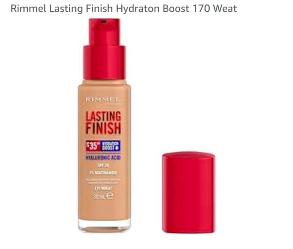 Rimmel London Lasting Finish Full Coverage Light weight Foundation, No.210