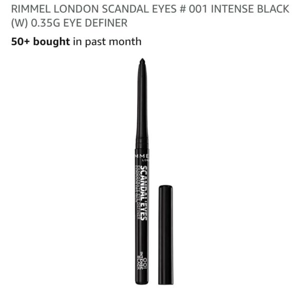 Rimmel London ScandalEyes #001 Intense Black Eye Definer
