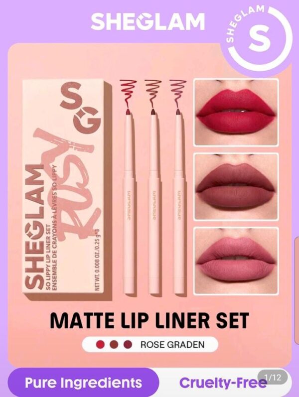 Sheglam Matte Lip Liner Set