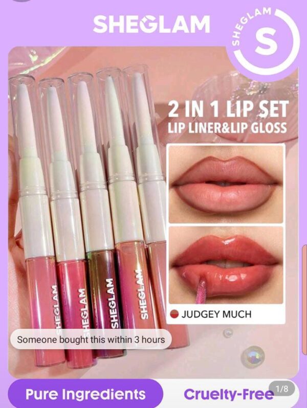 Sheglam 2 In 1 Lip Set