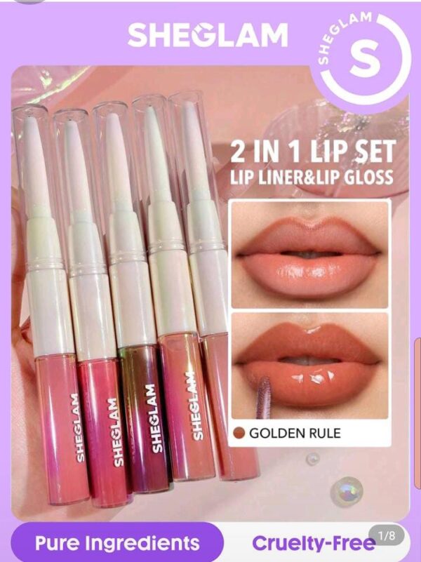 Sheglam 2 In 1 Lip Set