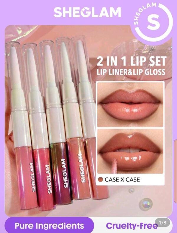 Sheglam 2 In 1 Lip Set