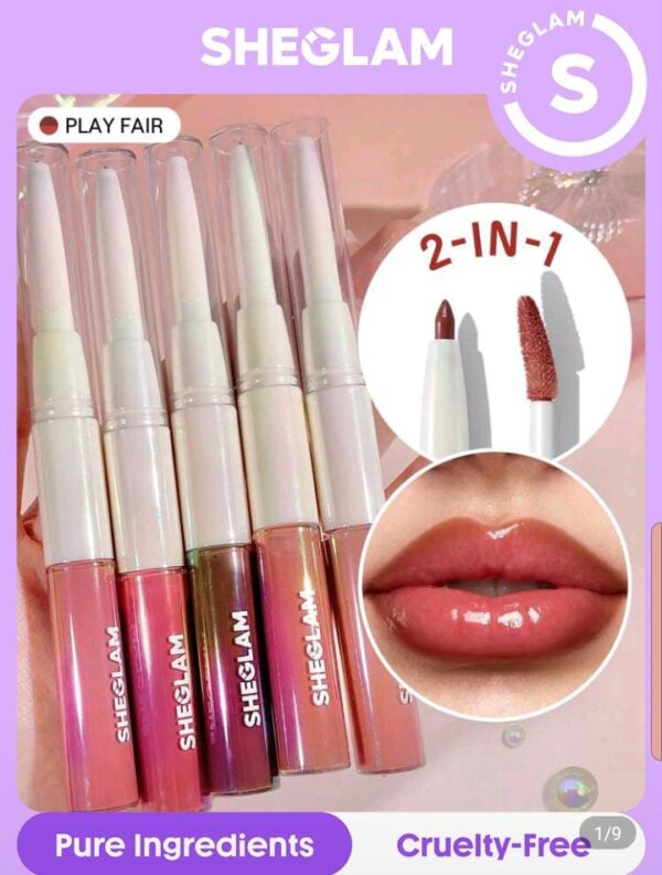 Sheglam 2 In 1 Lip Setk