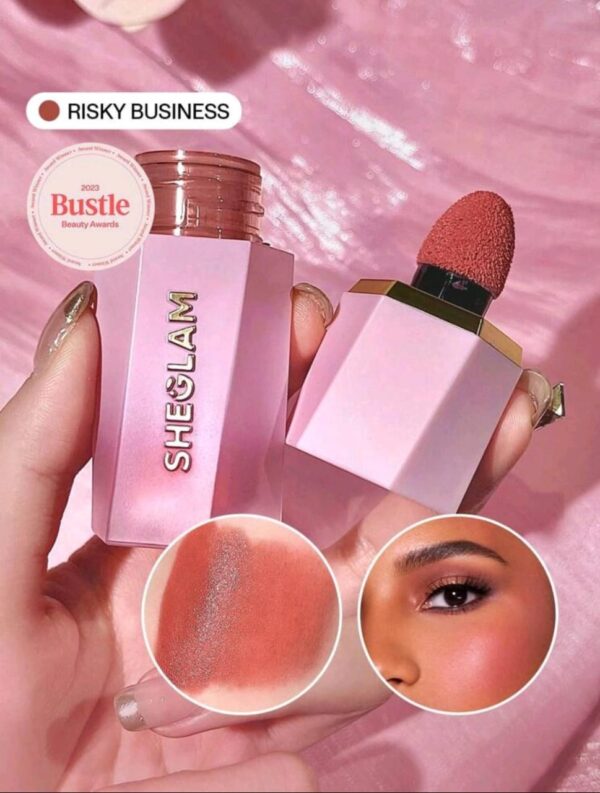 Liqued blusher